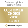 provern Expert Customer choice award