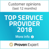 Provern Expert Top service award